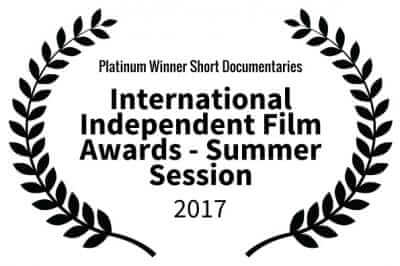 Platinum Winner - International Independent Film Awards