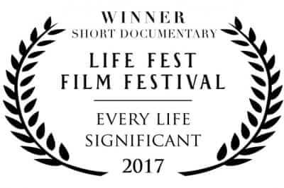 Winner Short Documentary - Life Fest Film Festival